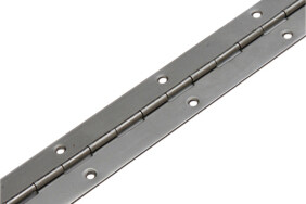 Afbeelding voor Pianoscharnier 32mm RVS 100cm