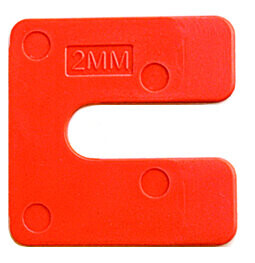 Uitvulplaatjes 2 mm oranje box 240 stuks
